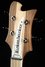 Rickenbacker 4003/4 AC Al Cisneros model, Natural Walnut: Headstock