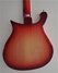 May 2012 Rickenbacker 660/6 , Fireglo: Body - Rear