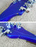 Rickenbacker 360/12 , Midnightblue: Headstock - Rear