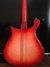 Aug 2017 Rickenbacker 620/6 , Fireglo: Body - Rear