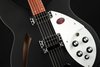 Rickenbacker 330/6 , Matte Black: Close up - Free
