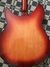 May 1988 Rickenbacker 1998/6 f hole, Fireglo: Body - Rear