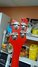 Rickenbacker 4003/4 , Red: Headstock - Rear