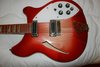 Rickenbacker 360/4 , Teal: Body - Front