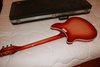 Rickenbacker 360/4 , Teal: Full Instrument - Rear