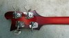 Rickenbacker 4001/4 C64, Fireglo: Headstock - Rear