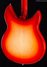 Sep 2019 Rickenbacker 330(LH)/6 , Fireglo: Body - Rear