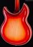 Aug 2019 Rickenbacker 381/12 V69, Fireglo: Body - Rear