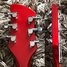 Rickenbacker 330/6 , Ruby: Headstock - Rear