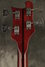 Rickenbacker 4001/4 Mod, Burgundy: Headstock - Rear