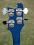 Rickenbacker 4001/4 , Azureglo: Headstock - Rear