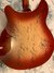 Mar 1986 Rickenbacker 360/12 Mod, Fireglo: Body - Rear