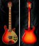 Rickenbacker 660/12 , Amber Fireglo: Full Instrument - Front