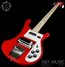 Rickenbacker 4003/4 S, Pillarbox Red: Full Instrument - Front