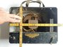 Rickenbacker Lunchbox 1934/amp , Black: Headstock - Rear