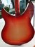 Jul 2015 Rickenbacker 330/6 , Fireglo: Body - Rear