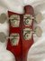 Rickenbacker 4001/4 , Burgundy: Headstock - Rear