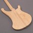 Jul 2017 Rickenbacker 4003(LH)/4 , Mapleglo: Body - Rear