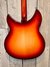 Oct 2010 Rickenbacker 360/6 , Fireglo: Body - Rear