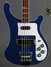 Rickenbacker 4001/4 , Azureglo: Body - Front