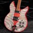 Rickenbacker 331/6 Lightshow, Burgundy: Body - Front