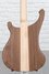 Jan 2020 Rickenbacker 4003/4 AC Al Cisneros model, Natural Walnut: Body - Rear