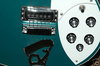Rickenbacker 620/6 , Turquoise: Close up - Free2