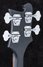 Rickenbacker 4003/4 S, Matte Black: Headstock - Rear