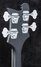 Rickenbacker 4003/4 , Matte Black: Headstock - Rear