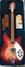 Rickenbacker 330/6 , Fireglo: Full Instrument - Front