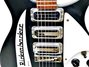 Rickenbacker 325/6 V63, Jetglo: Close up - Free2