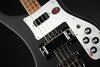 Rickenbacker 4003/4 S, Matte Black: Close up - Free