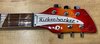 Rickenbacker 620/6 , Fireglo: Headstock