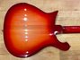 Feb 2020 Rickenbacker 620/6 , Fireglo: Body - Rear