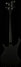 Rickenbacker 4003/5 S, Matte Black: Full Instrument - Rear