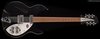 Rickenbacker 330/12 , Matte Black: Full Instrument - Front