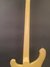Rickenbacker 4001/4 BT, White: Neck - Rear