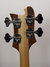 Rickenbacker 4003/4 AC Al Cisneros model, Natural Walnut: Headstock - Rear
