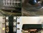 Rickenbacker B/6 Mod, Black: Headstock - Rear