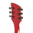 Rickenbacker 360/6 BH BT, Red: Headstock - Rear