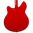 Feb 1991 Rickenbacker 360/6 BH BT, Red: Body - Rear