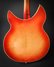 Aug 1961 Rickenbacker 365/6 O.S., Fireglo: Body - Rear
