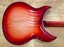 Aug 2019 Rickenbacker 381/12 V69, Fireglo: Body - Rear