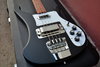 Rickenbacker 4003/4 S, Matte Black: Close up - Free2