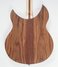 Mar 2018 Rickenbacker 330/6 , Natural Walnut: Body - Rear