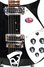Rickenbacker 620/6 , Jetglo: Close up - Free2