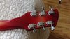 Rickenbacker 325/6 V63, Fireglo: Headstock - Rear
