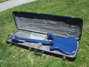 Rickenbacker 4001/4 Refin, Azureglo: Full Instrument - Rear