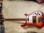 Rickenbacker 4001/4 C64S, Amber Fireglo: Full Instrument - Front