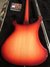 Apr 2012 Rickenbacker 4003/4 , Fireglo: Body - Rear